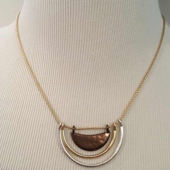 Lucky Brand Jewelry - New Lucky Brand Tri-Tone Necklace